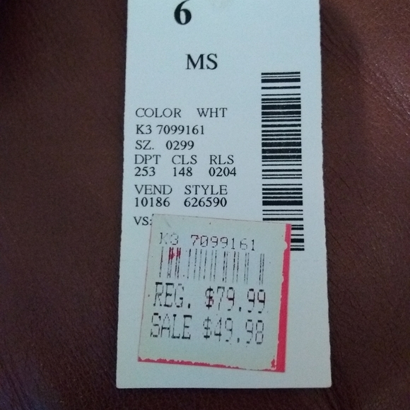 White evening gown - Picture 3 of 6